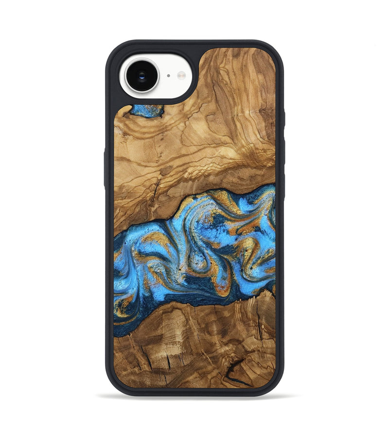 iPhone 16e Wood Phone Case - Aryana (Ancient Olive, 818648)