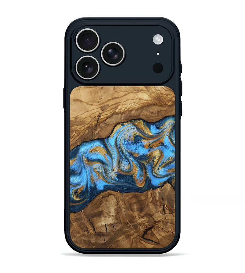 iPhone 17 Pro Max Wood Phone Case - Aryana (Ancient Olive, 818648)