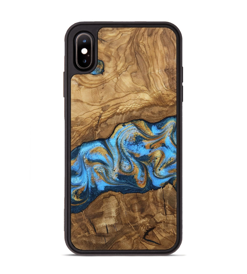 iPhone Xs Max Wood Phone Case - Aryana (Ancient Olive, 818648)