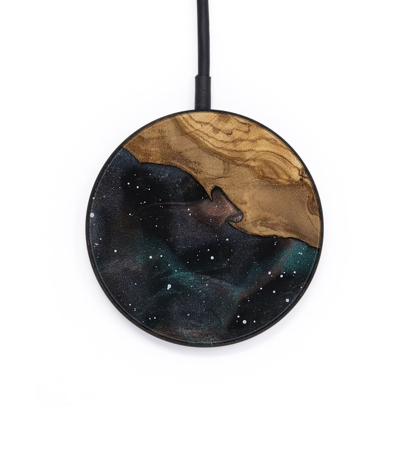 Circle Wood Wireless Charger - Lisbeth (Ancient Olive, 818649)