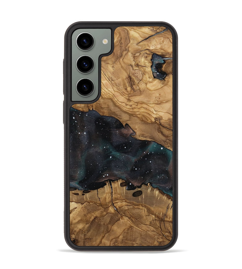 Galaxy S23 Plus Wood Phone Case - Lisbeth (Ancient Olive, 818649)