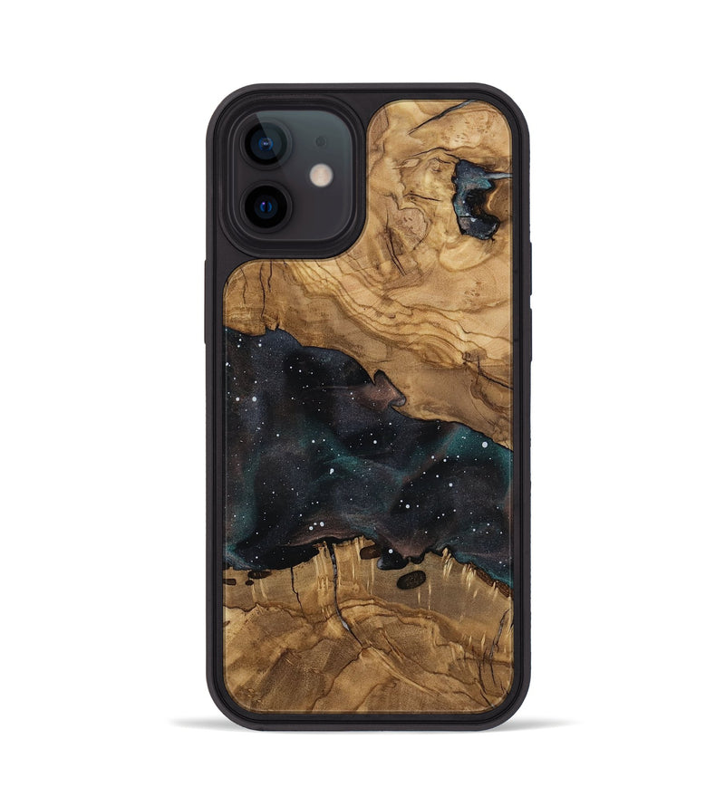 iPhone 12 Wood Phone Case - Lisbeth (Ancient Olive, 818649)