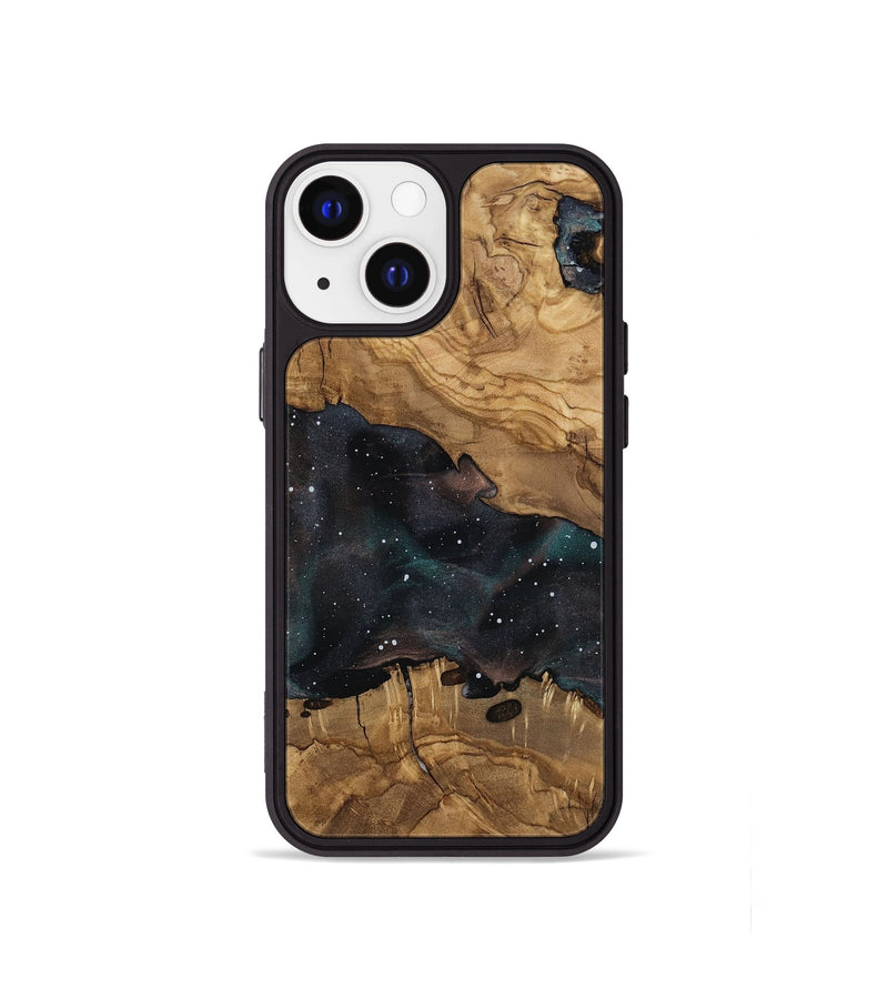iPhone 13 mini Wood Phone Case - Lisbeth (Ancient Olive, 818649)