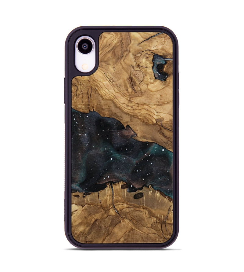 iPhone Xr Wood Phone Case - Lisbeth (Ancient Olive, 818649)