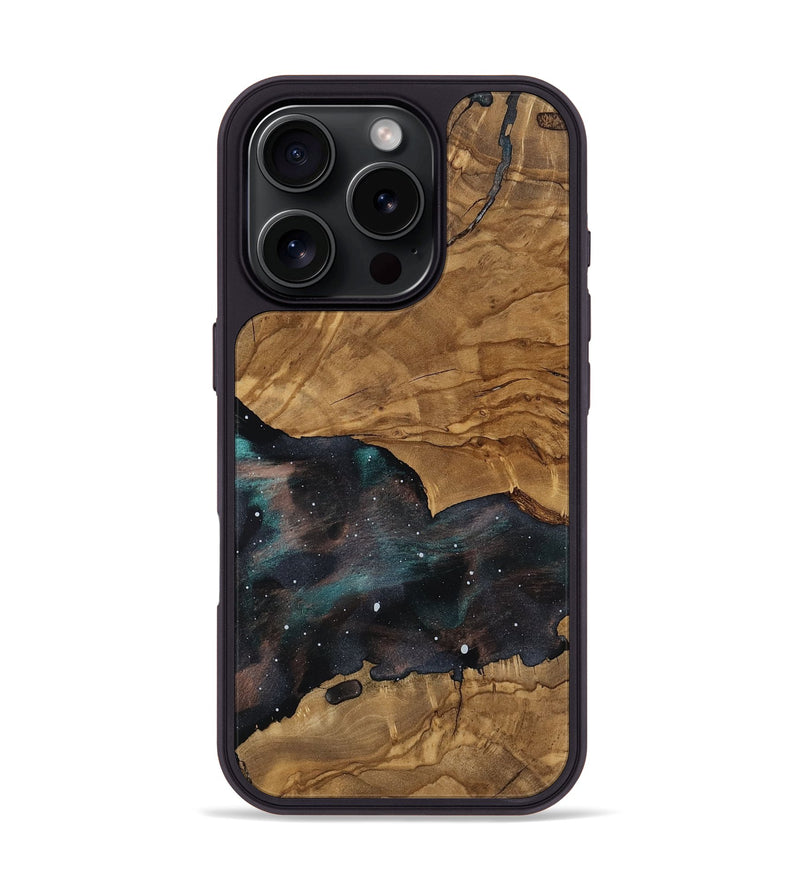 iPhone 16 Pro Wood Phone Case - Ken (Cosmos, 818650)