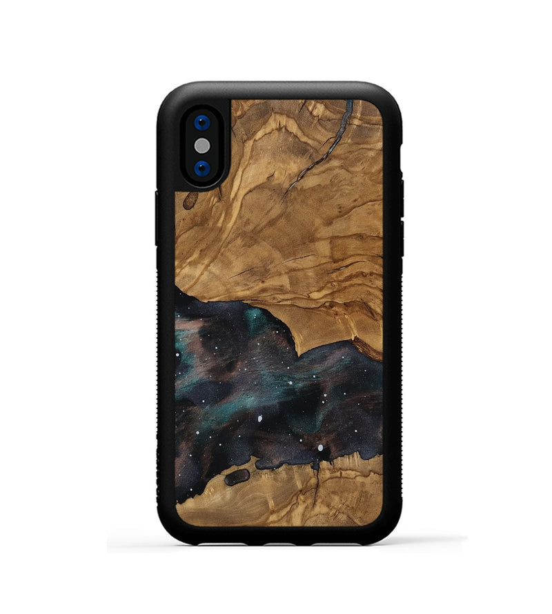 iPhone Xs Wood Phone Case - Ken (Cosmos, 818650)