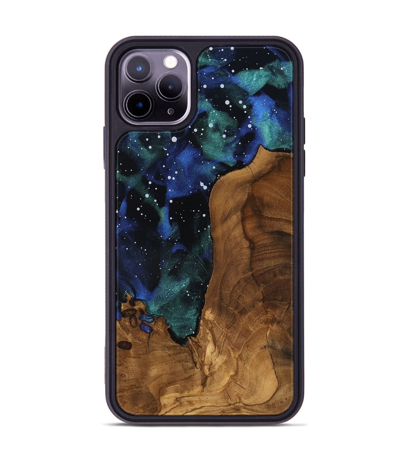iPhone 11 Pro Max Wood Phone Case - Cali (Ancient Olive, 818651)