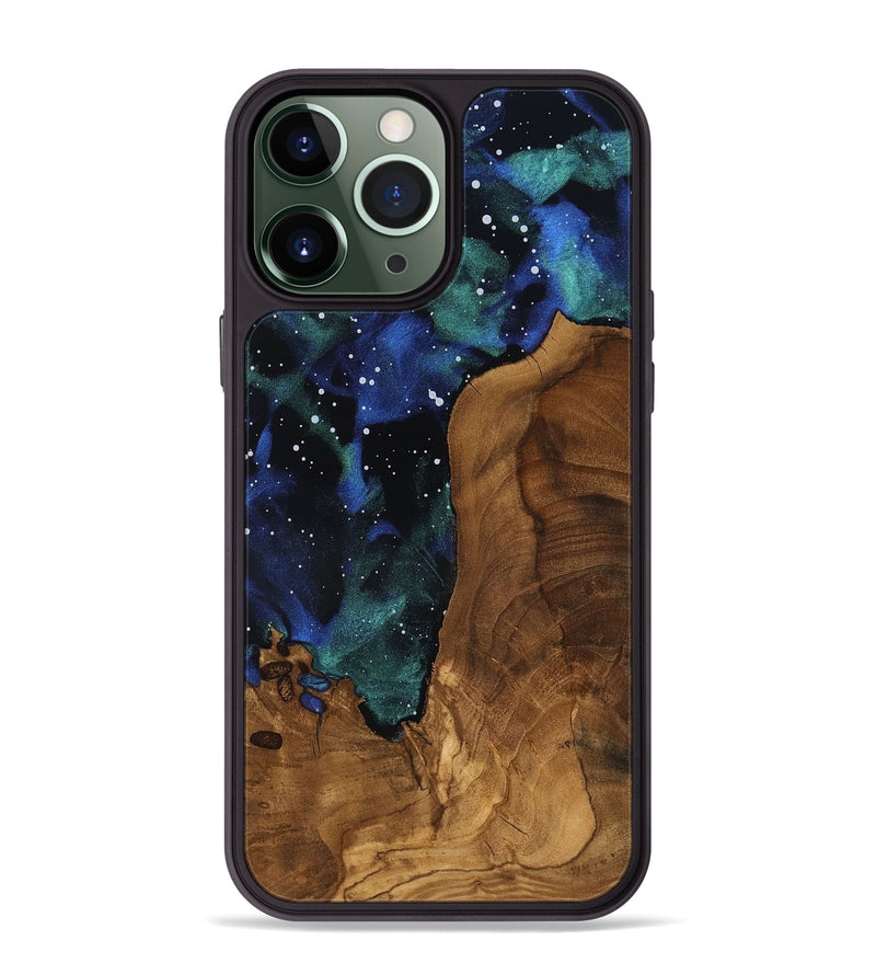 iPhone 13 Pro Max Wood Phone Case - Cali (Ancient Olive, 818651)