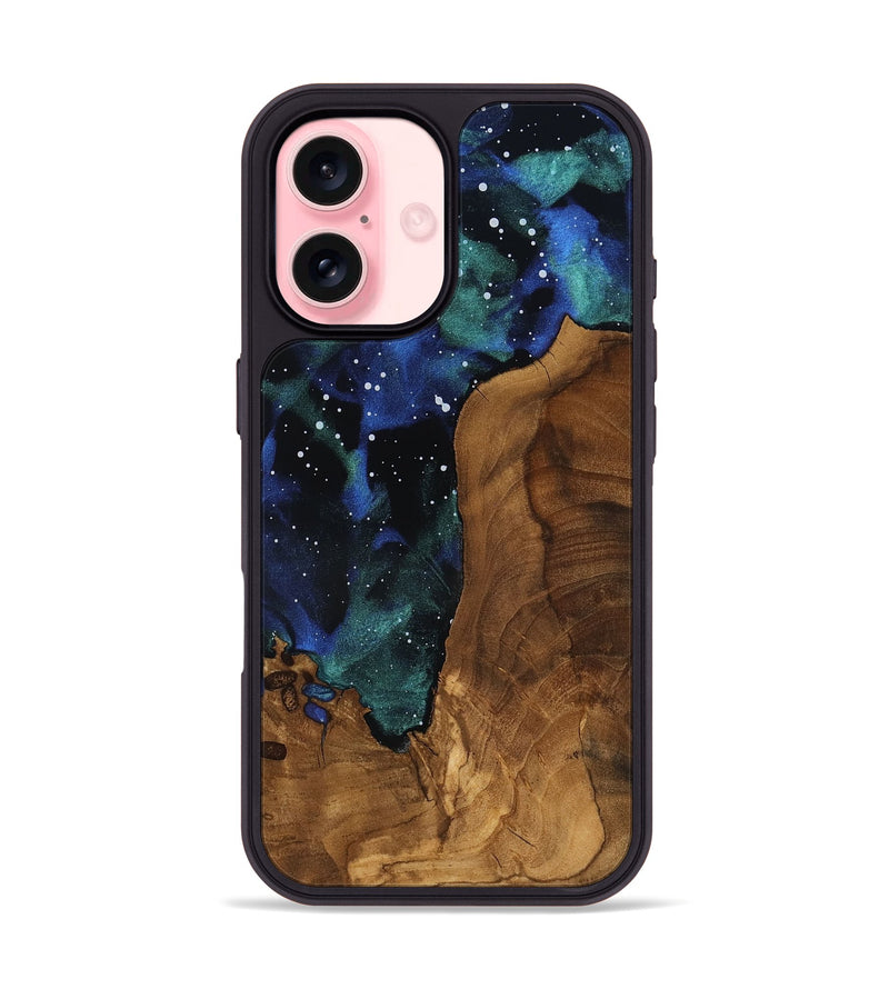 iPhone 16 Wood Phone Case - Cali (Ancient Olive, 818651)