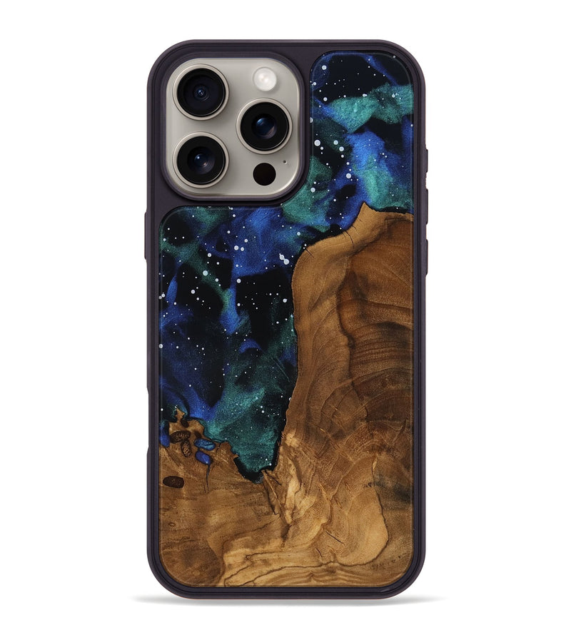 iPhone 16 Pro Max Wood Phone Case - Cali (Ancient Olive, 818651)