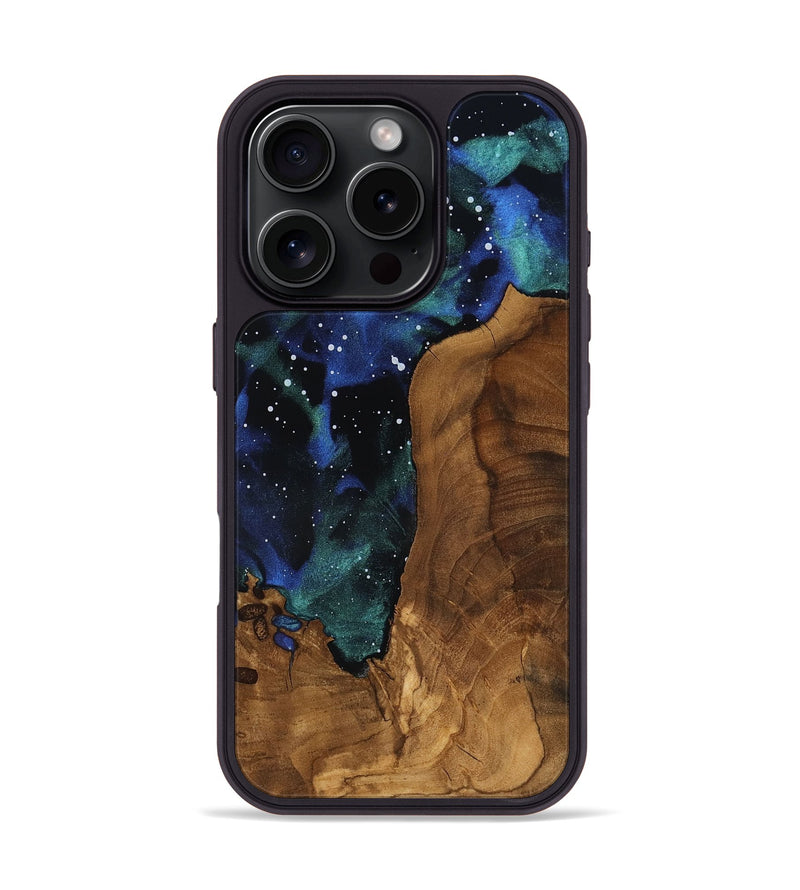iPhone 16 Pro Wood Phone Case - Cali (Ancient Olive, 818651)