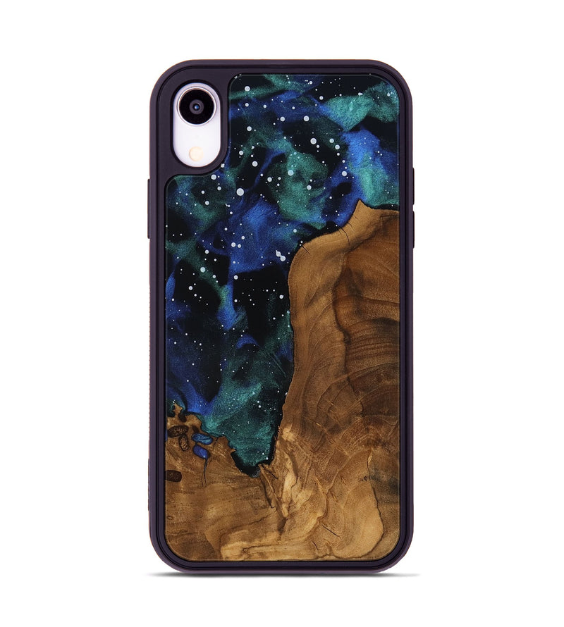 iPhone Xr Wood Phone Case - Cali (Ancient Olive, 818651)