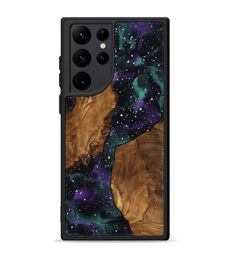 Galaxy S22 Ultra Wood Phone Case - Asia (Ancient Olive, 818652)