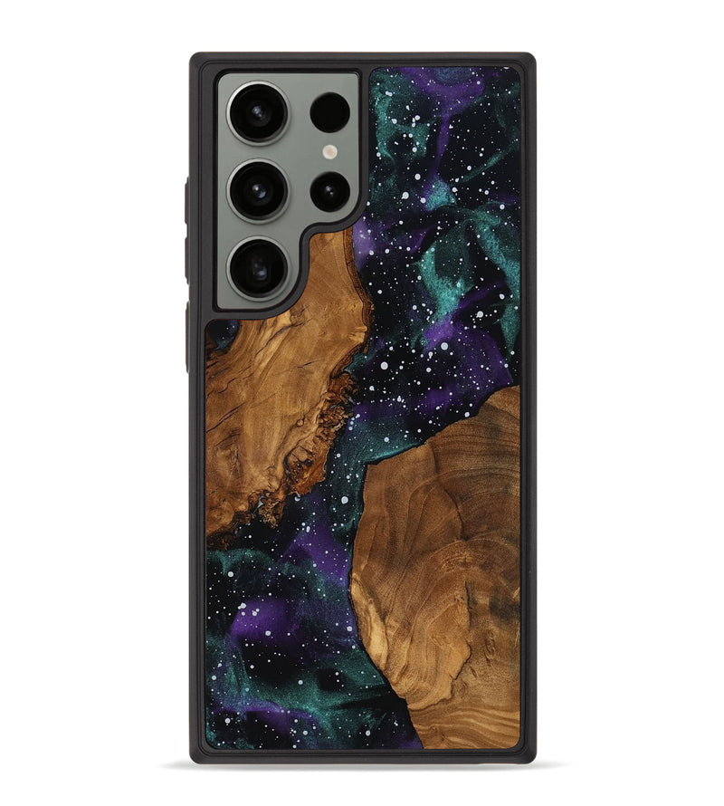 Galaxy S23 Ultra Wood Phone Case - Asia (Ancient Olive, 818652)