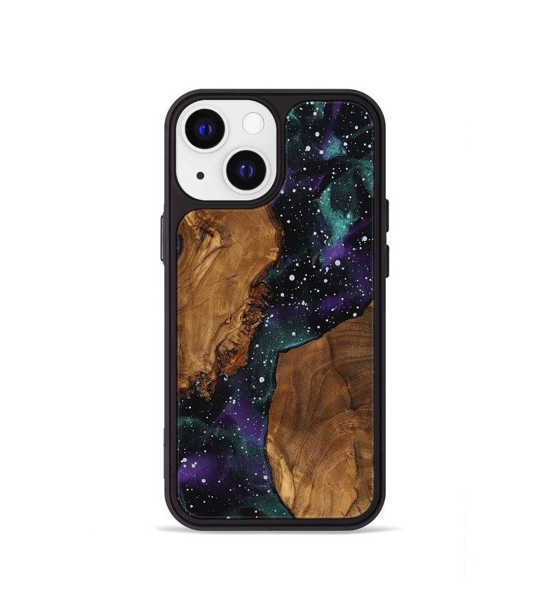 iPhone 13 mini Wood Phone Case - Asia (Ancient Olive, 818652)