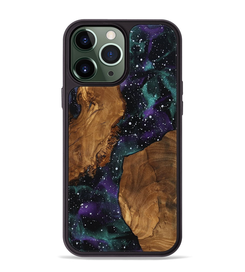 iPhone 13 Pro Max Wood Phone Case - Asia (Ancient Olive, 818652)
