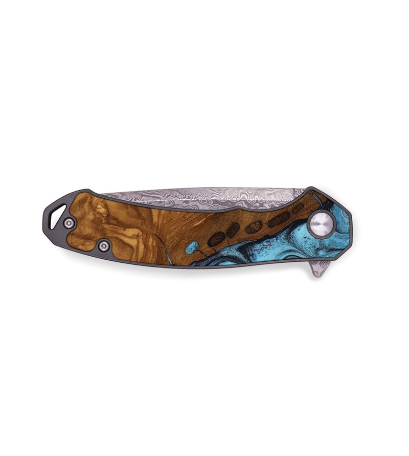 EDC Wood Pocket Knife - Edward (Ancient Olive, 818653)