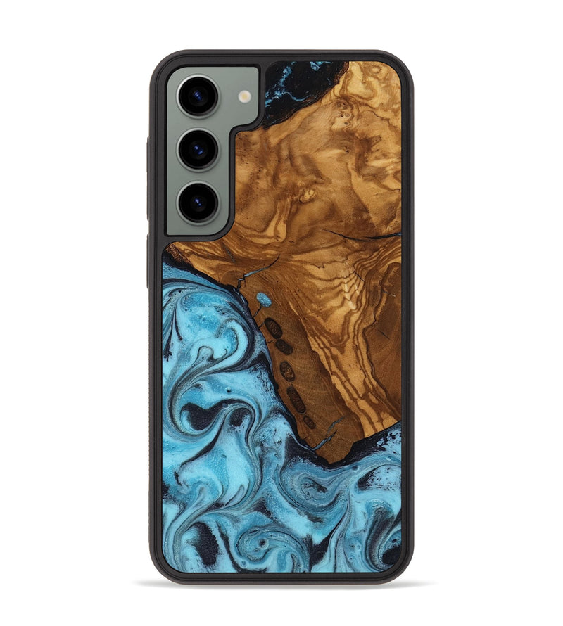 Galaxy S23 Plus Wood Phone Case - Edward (Ancient Olive, 818653)