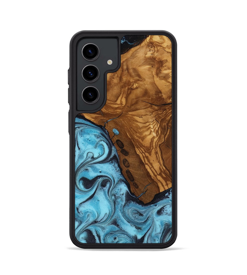 Galaxy S24 Wood Phone Case - Edward (Ancient Olive, 818653)