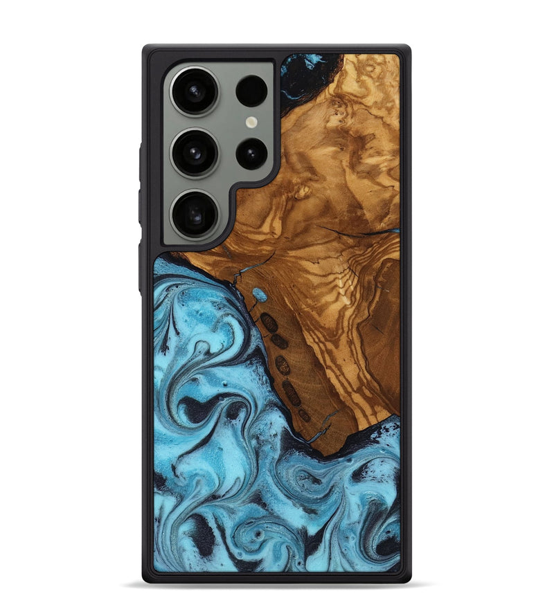 Galaxy S24 Ultra Wood Phone Case - Edward (Ancient Olive, 818653)