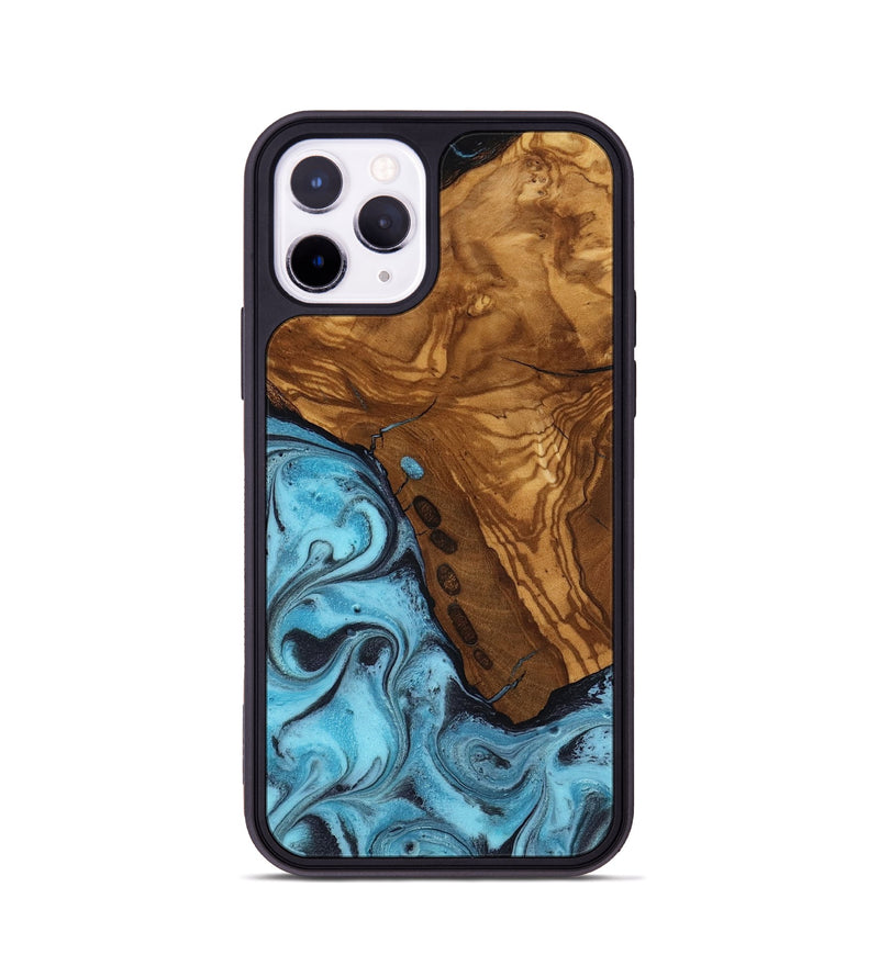 iPhone 11 Pro Wood Phone Case - Edward (Ancient Olive, 818653)