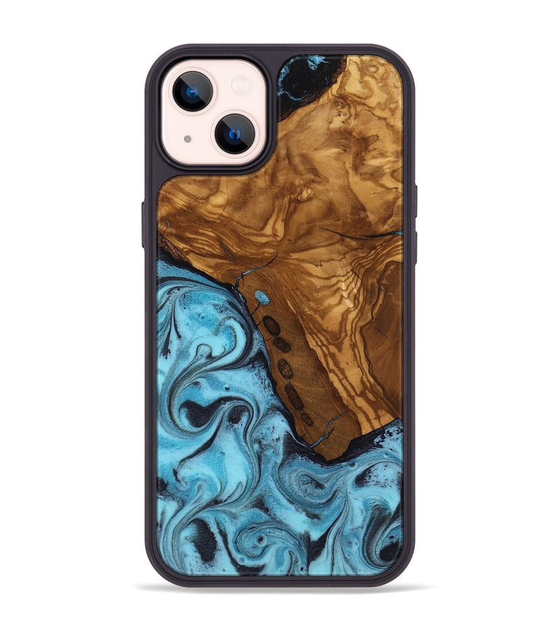 iPhone 14 Plus Wood Phone Case - Edward (Ancient Olive, 818653)