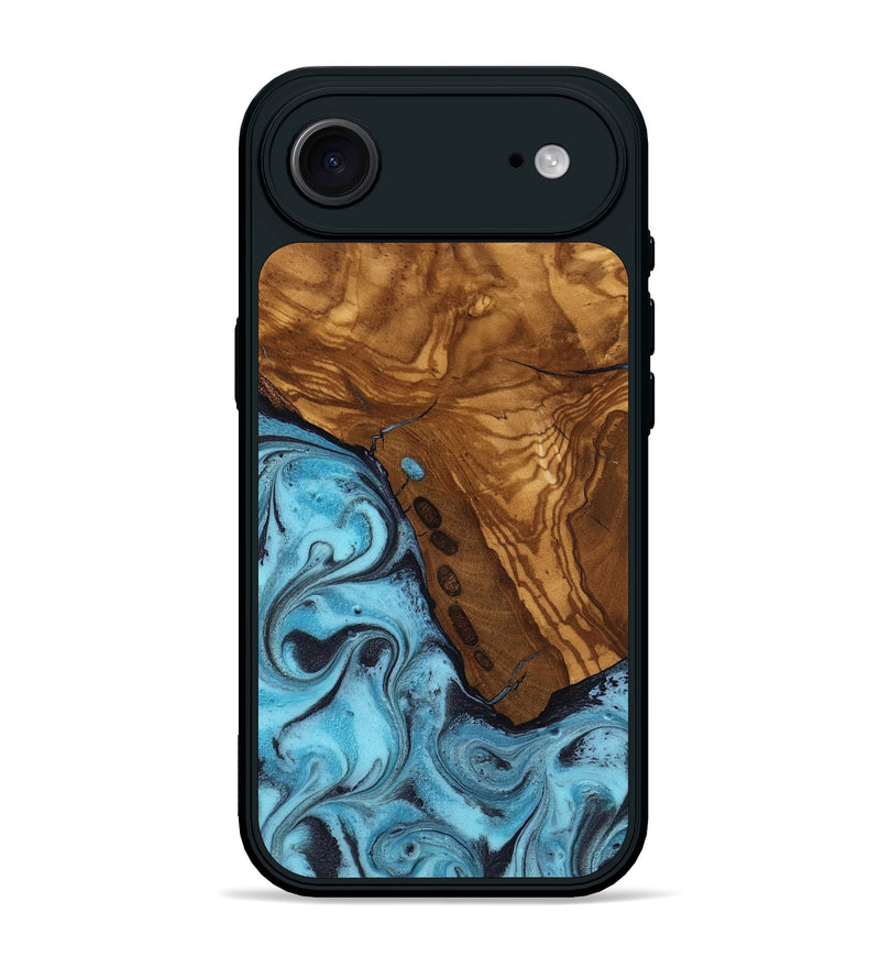 iPhone 17 Air Wood Phone Case - Edward (Ancient Olive, 818653)