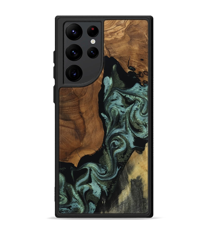 Galaxy S22 Ultra Wood Phone Case - Patrick (Ancient Olive, 818654)