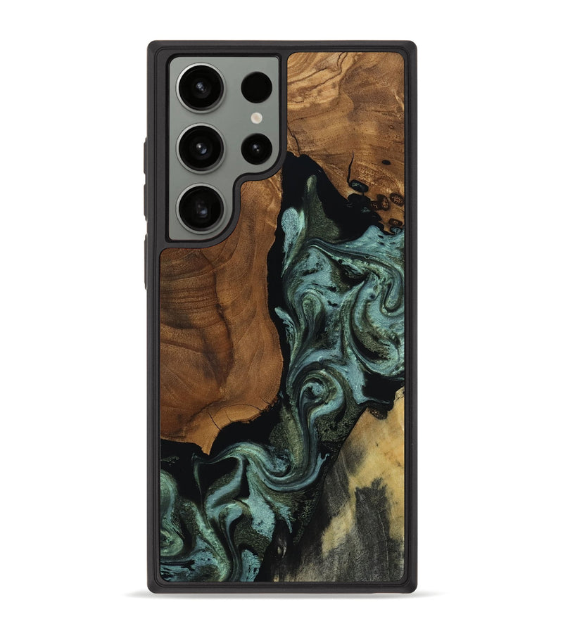 Galaxy S23 Ultra Wood Phone Case - Patrick (Ancient Olive, 818654)