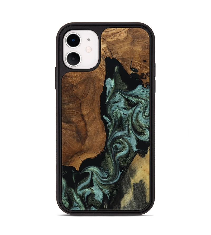 iPhone 11 Wood Phone Case - Patrick (Ancient Olive, 818654)