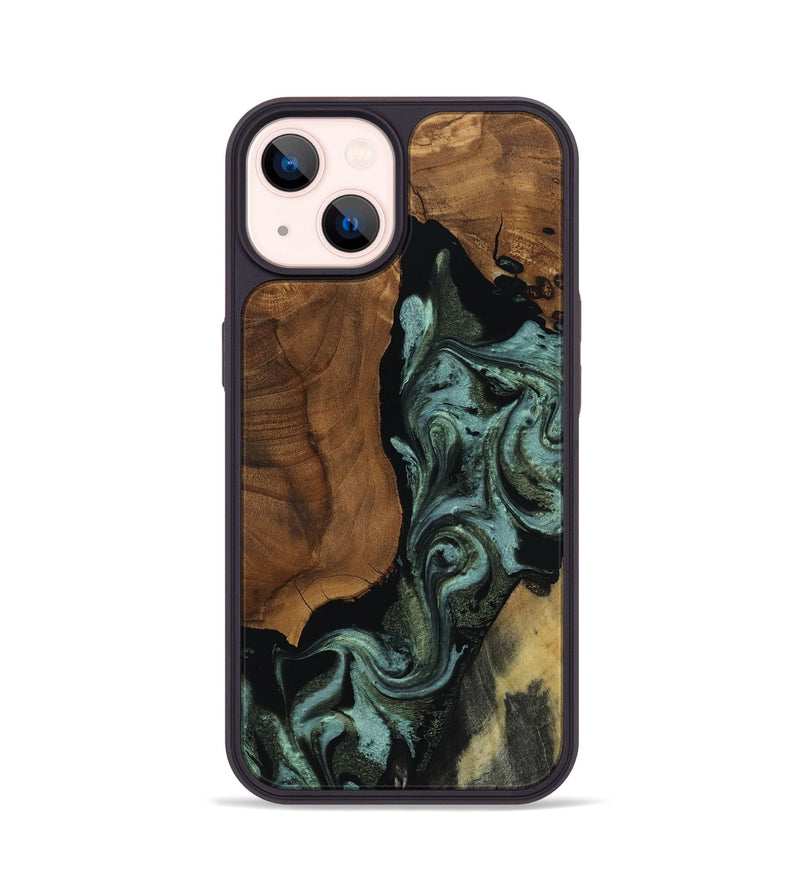 iPhone 14 Wood Phone Case - Patrick (Ancient Olive, 818654)