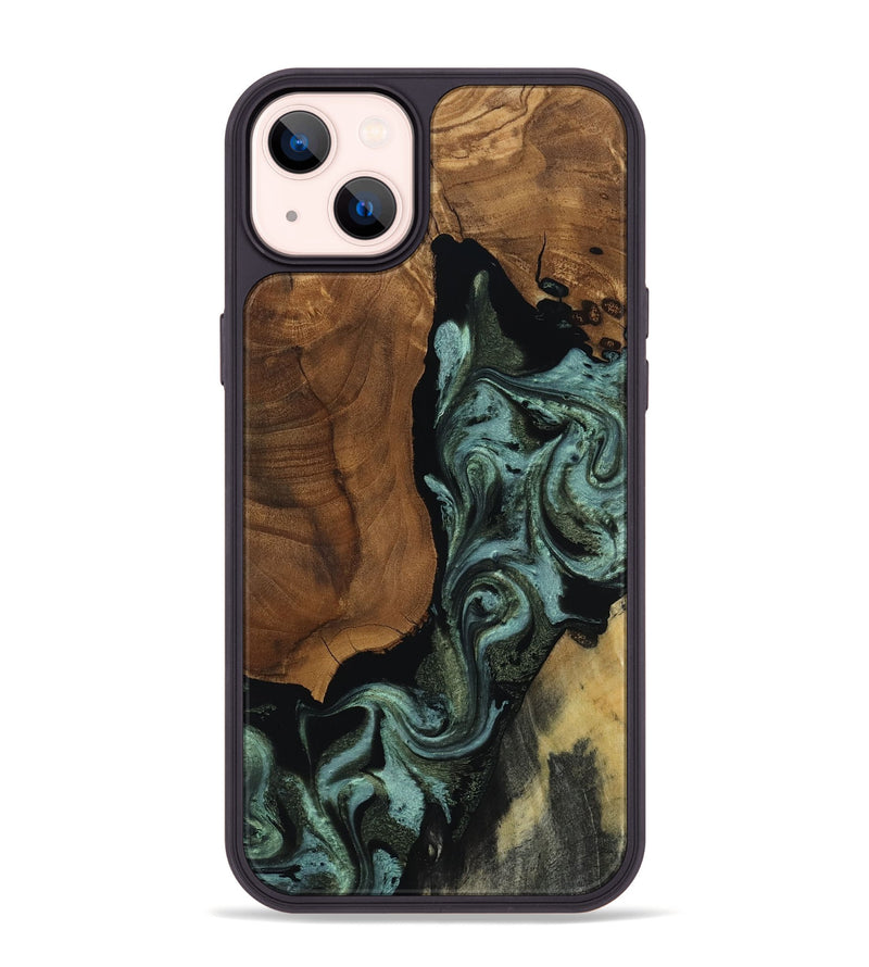 iPhone 14 Plus Wood Phone Case - Patrick (Ancient Olive, 818654)