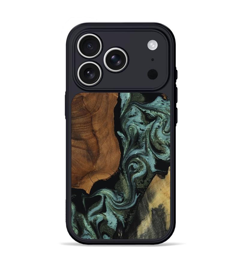 iPhone 17 Pro Wood Phone Case - Patrick (Ancient Olive, 818654)