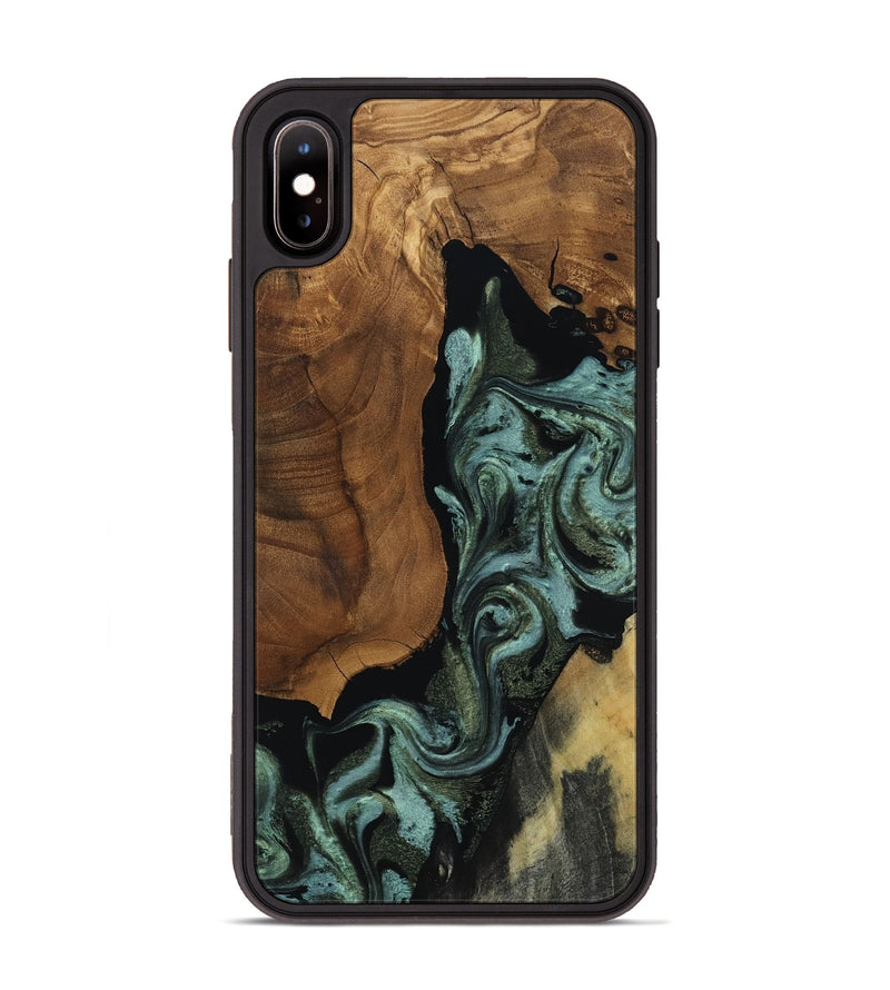 iPhone Xs Max Wood Phone Case - Patrick (Ancient Olive, 818654)