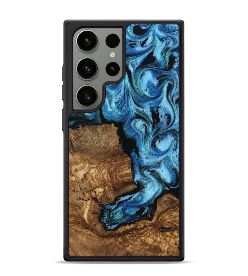 Galaxy S24 Ultra Wood Phone Case - Venus (Ancient Olive, 818655)