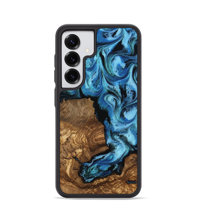 Galaxy S25 Wood Phone Case - Venus (Ancient Olive, 818655)