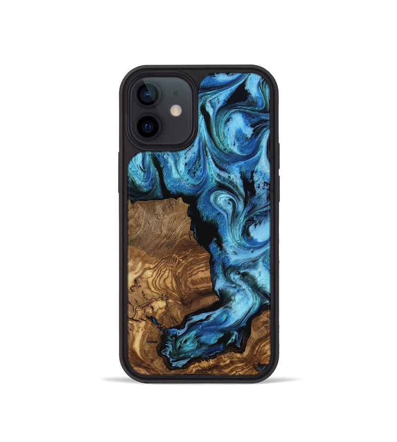iPhone 12 mini Wood Phone Case - Venus (Ancient Olive, 818655)