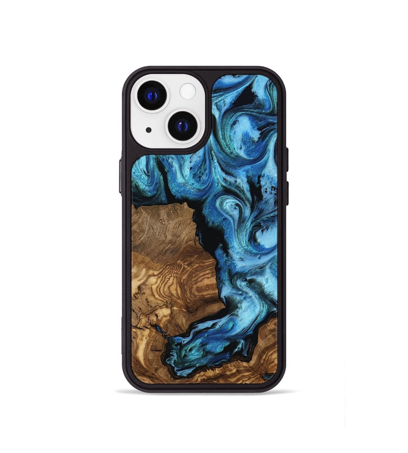 iPhone 13 mini Wood Phone Case - Venus (Ancient Olive, 818655)