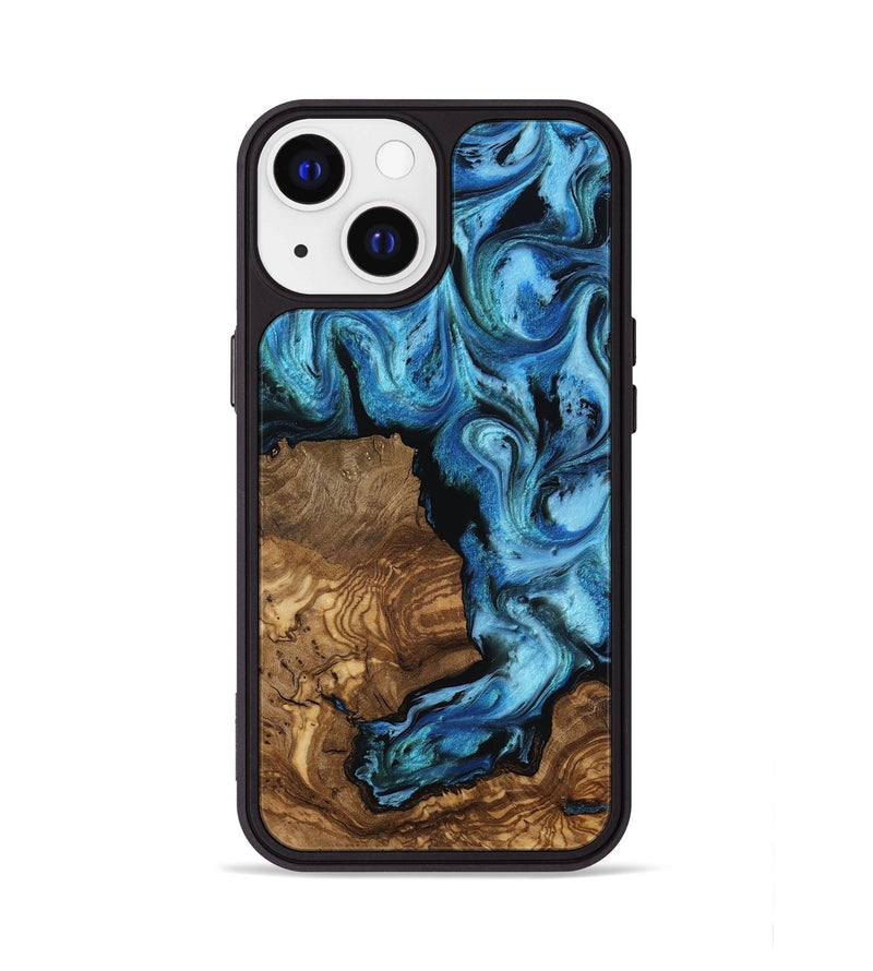 iPhone 13 Wood Phone Case - Venus (Ancient Olive, 818655)