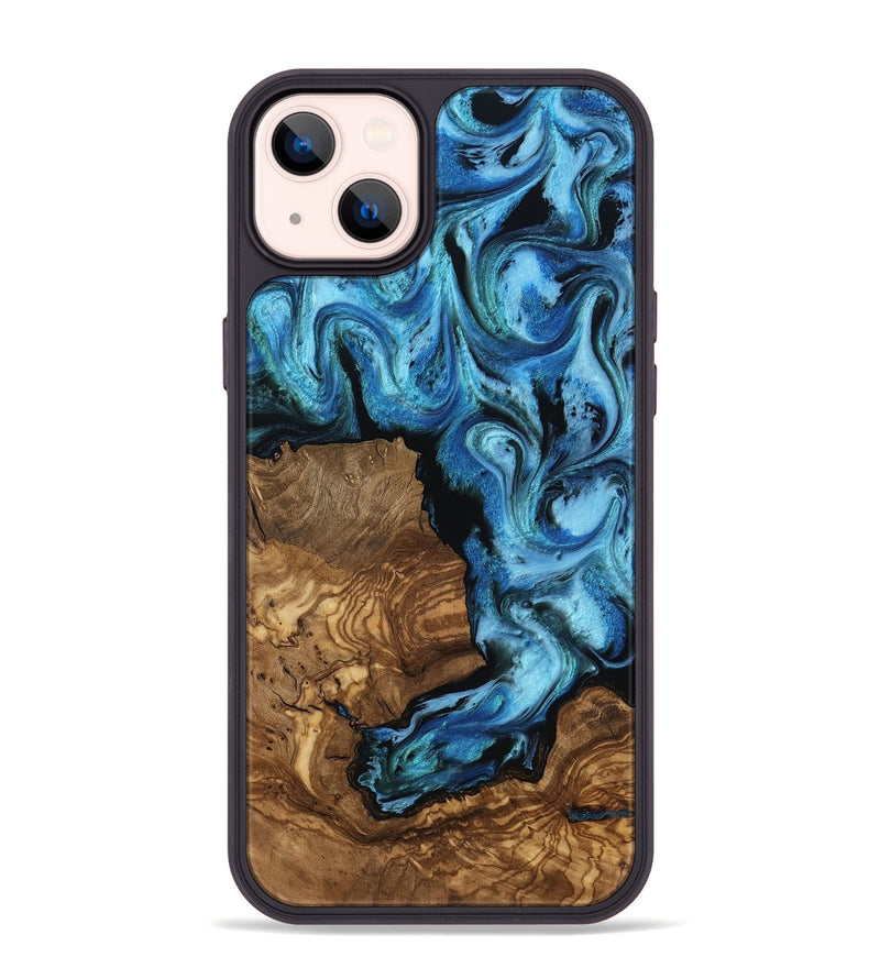 iPhone 14 Plus Wood Phone Case - Venus (Ancient Olive, 818655)