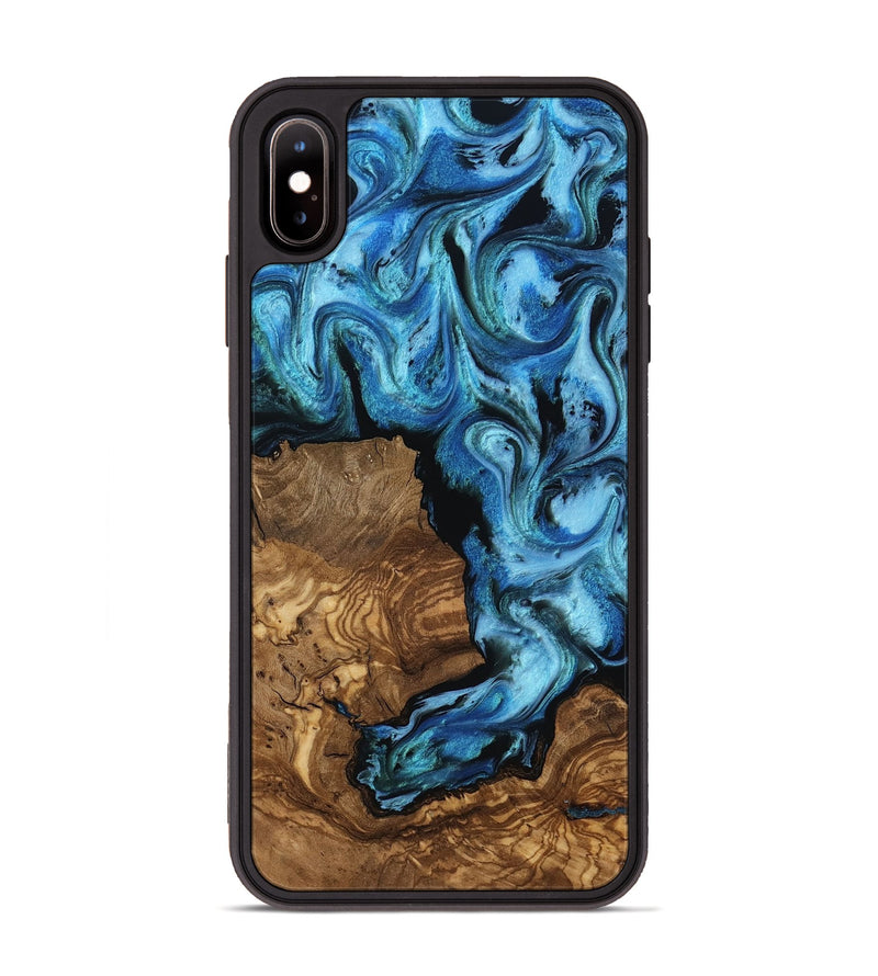iPhone Xs Max Wood Phone Case - Venus (Ancient Olive, 818655)