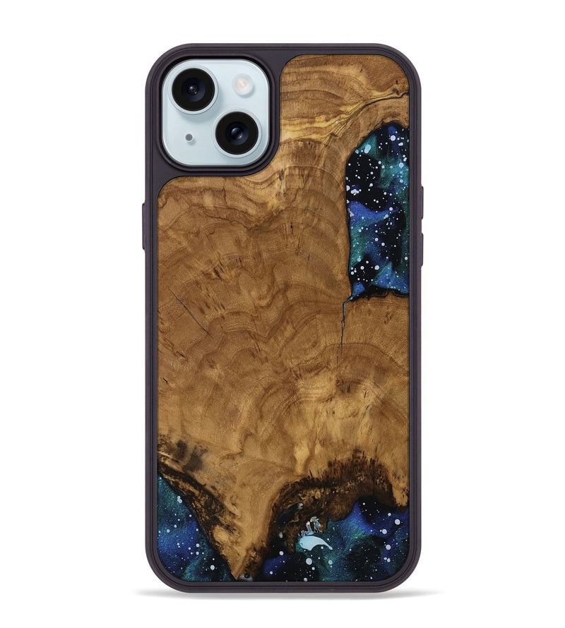 iPhone 15 Plus Wood Phone Case - Kyree (Cosmos, 818656)