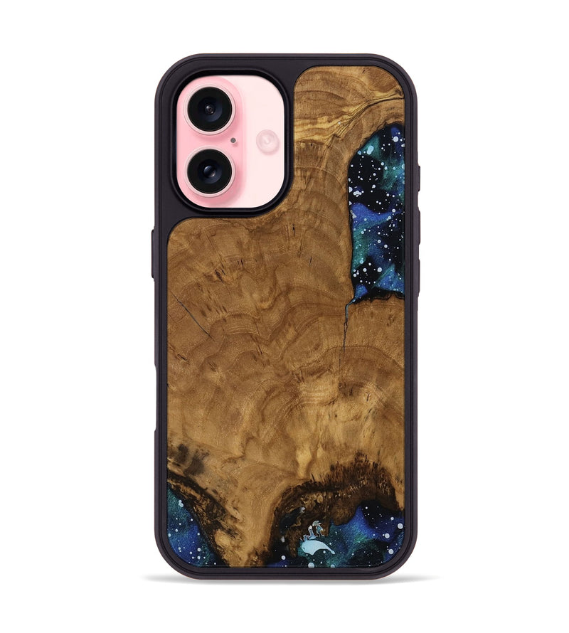 iPhone 16 Wood Phone Case - Kyree (Cosmos, 818656)