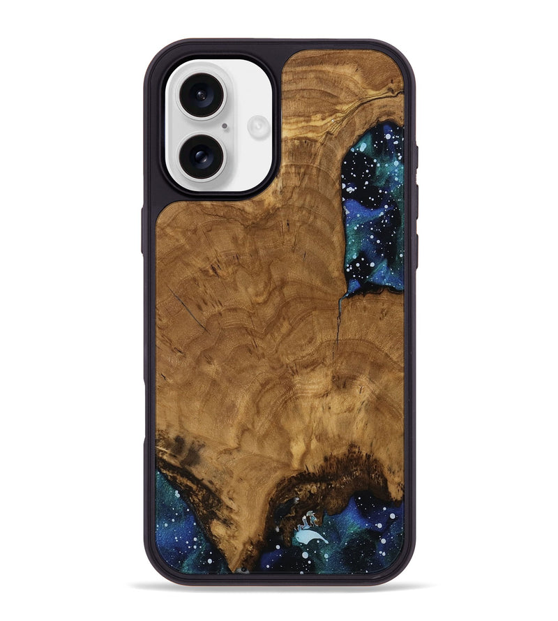 iPhone 16 Plus Wood Phone Case - Kyree (Cosmos, 818656)