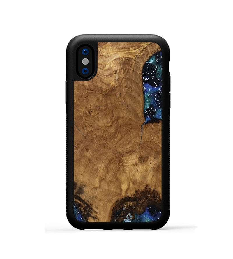 iPhone Xs Wood Phone Case - Kyree (Cosmos, 818656)