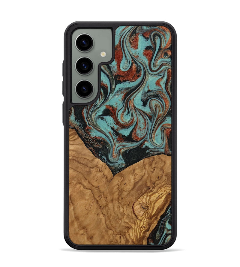 Galaxy S24 Plus Wood Phone Case - Jarvis (Ancient Olive, 818657)