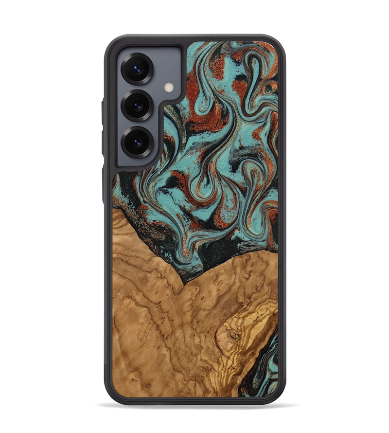 Galaxy S25 Plus Wood Phone Case - Jarvis (Ancient Olive, 818657)