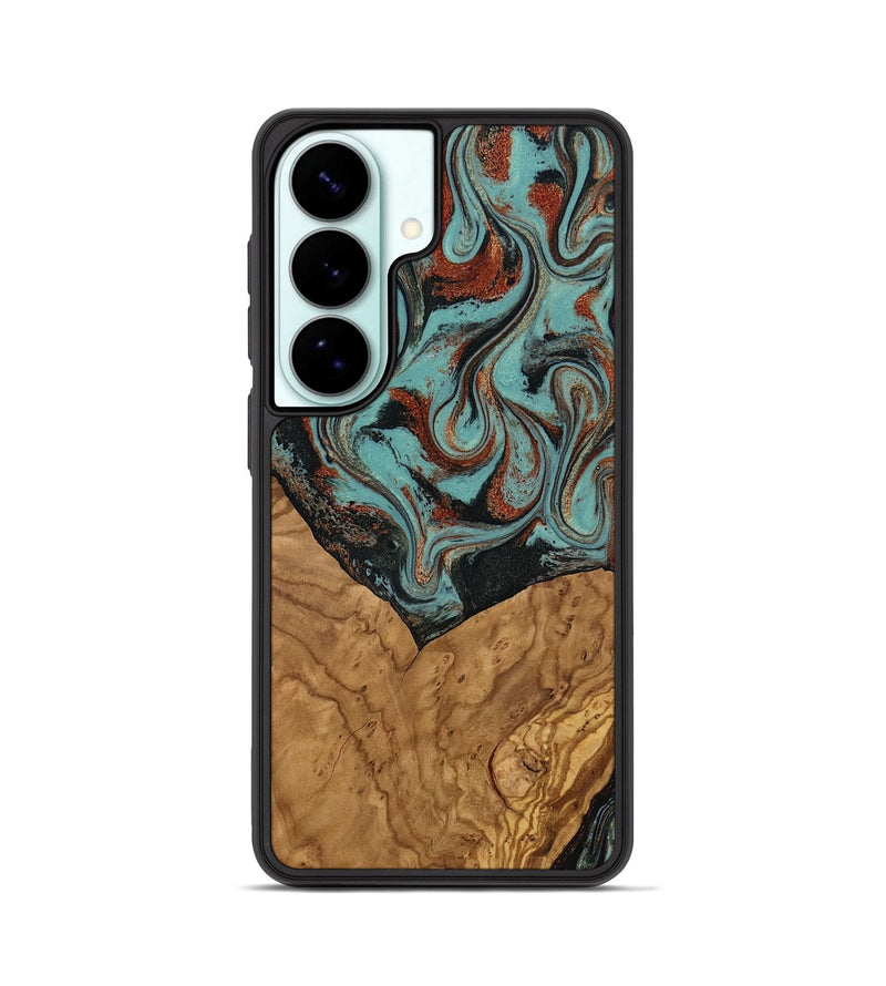 Galaxy S26 Wood Phone Case - Jarvis (Ancient Olive, 818657)
