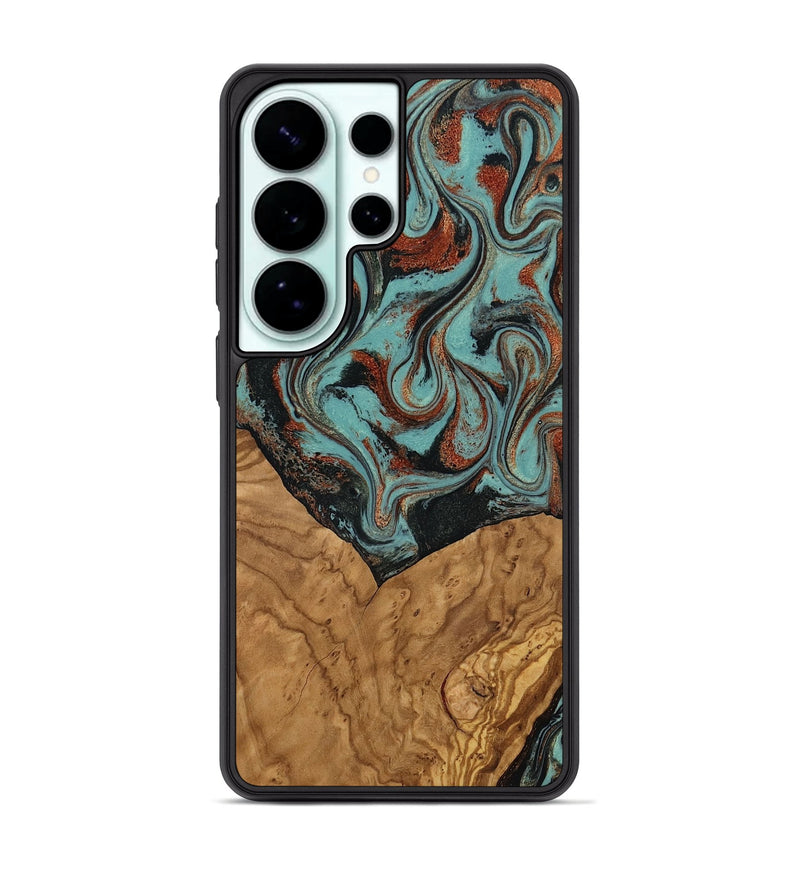 Galaxy S26 Ultra Wood Phone Case - Jarvis (Ancient Olive, 818657)