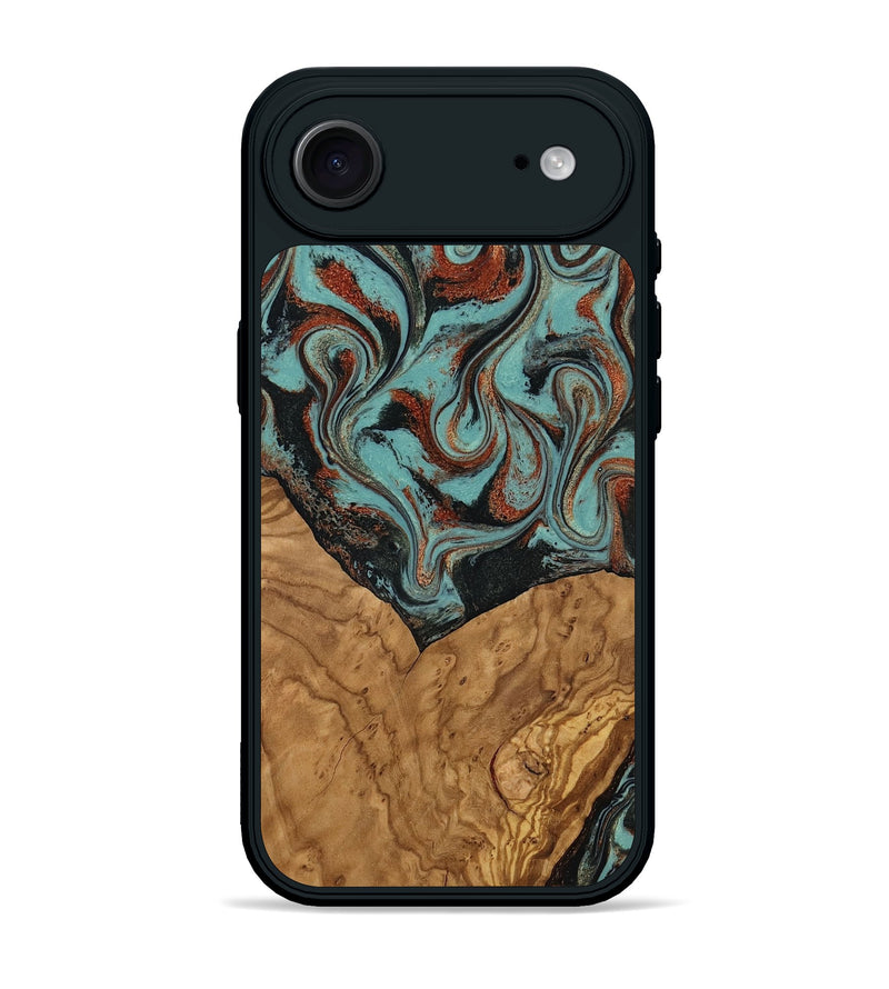 iPhone 17 Air Wood Phone Case - Jarvis (Ancient Olive, 818657)